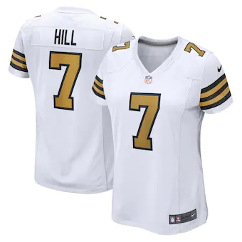 womens nike taysom hill white new orleans saints alternate 